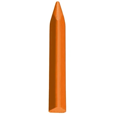 Imagen de Jovi ceras triangulares Triwax, caja 12 color naranja (97307)