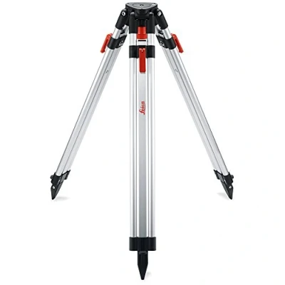 Imagen de Leica TRI 200: Trípode ligero de aluminio con rosca 1/4&quot;, bloqueo nivel y abrazadera para un ajuste rápido (perfecto su uso los láseres Lino adaptadores FTA 360 DST 360)