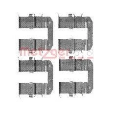 Imagen de METZGER 109 1734 Kit de accesorios, pastillas frenos HYUNDAI: ix35, KIA: Picanto II