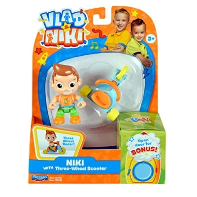 Imagen de BANDAI Vlad &amp; Niki Play Figura de acción articulada con Accesorios, Multicolor, P57560