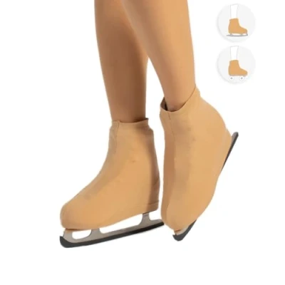 Imagen de CALZITALY Cubrepatin para Niña y Mujer, Funda PatinSkate, Professional Skating, Natural, Negro, Caramelo, 70 DEN, S, M, L, Calcetería Italiana (38 42, Natural)