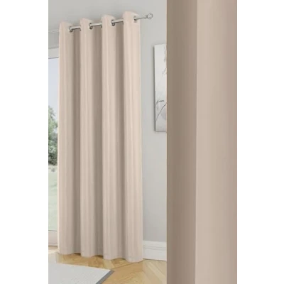 Imagen de Enhanced Living Nightfall Cortina térmica para Puerta con Ojales (168 x 214 cm), Ahorro de energía y reducción Ruido Sala Estar Dormitorio