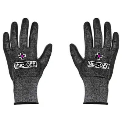 Imagen de Muc Off Guantes de Mecánico, Extragrandes Trabajo sin Látex, Anticortes para Mantenimiento Bicicletas y Motos Lavables a Máquina