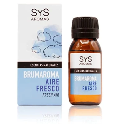 Imagen de Aceite Esencial Aire Fresco 50 ML. Aceites Esenciales Naturales 100%, Aromaterapia para Humidificador y Difusor Aroma, SPA, Masajes, Relajarse. Esencia Hidrosoluble Humidificador.