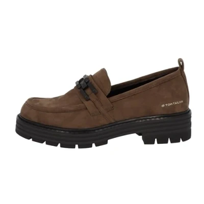 Imagen de TOM TAILOR 4291314, Mocasín Mujer, Dkfango, 39 EU