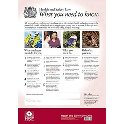 Imagen de Health and safety law: what you need to know (Statutory Instruments 2024)