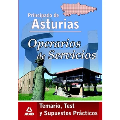 Imagen de Operarios De Servicios Del Principado Asturias: Temario Test Y Supu