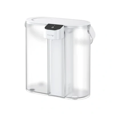 Imagen de Waterdrop Jarra de filtro agua eléctrica compacta para nevera con 3 meses, sistema encimera, reduce el cloro, plomo, mercurio, PFAS, PFOA/PFOS, 757 litros,