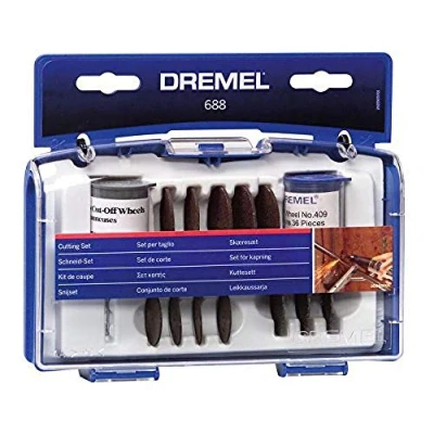 Imagen de Dremel 688 Juego de corte, kit accesorios con los 69 corte más vendidos para herramientas rotativas