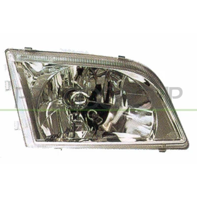 Imagen de PRASCO MB0974613 Faros derecha H4 para circulación por la