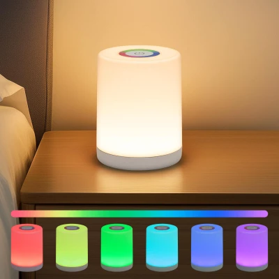 Imagen de Aigostar Lámpara de Mesa, Noche, Luz Noche