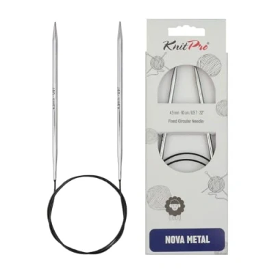 Imagen de Knit Pro knitpro Agujas, Latón, Silver, 4,50 mm
