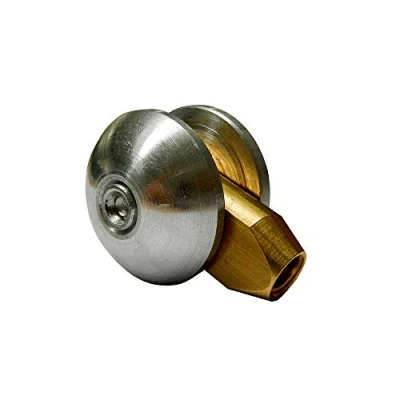 Imagen de Rueda de desplazamiento con aceituna (polea). Para guia pasacables Ø6 mm