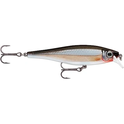 Imagen de Rapala Bx Minnow Material Cuerpo de Balsa Señuelo Pesca en Agua Dulce, Unisex Adult, Plata, 7 cm / g