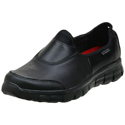 Imagen de Skechers Sure Track, Zapatos Mujer, Negro Black Leather, 35.5 EU
