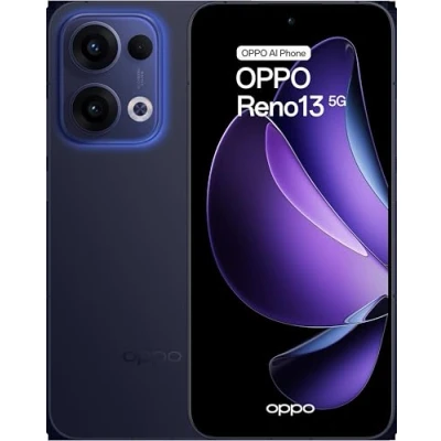 Imagen de Móvil OPPO Reno13, Luminous Blue, 256 GB, 12 GB RAM, 6.6&quot; 1.5K, MediaTek Dimensity 8350, 5600 mAh