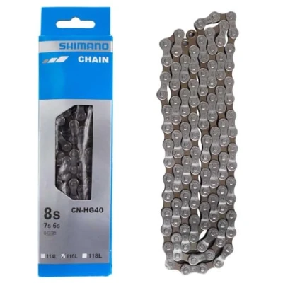 Imagen de Shimano 6/7/8V.116 ESL.HG 40 C/QLINK Cadenas, Unisex Adulto, Multicolor, Talla Única