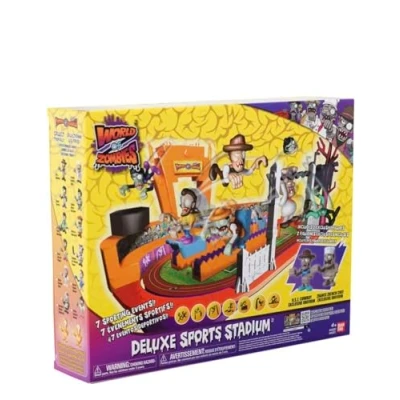 Imagen de BANDAI World of Zombies Playset Estadio Deportivo con Dos Figuras