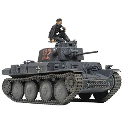 Imagen de Tamiya 300035369 35369 Pz.Kpfw. 38(T) Ausf E/F Tanque 1:35 Kit de Modelo plástico