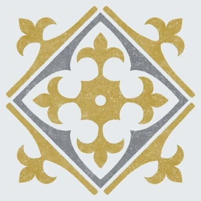 Imagen de d c fix 6 vinilos azulejos adhesivos de pared Nadia oro paneles decorativos lavables pegatinas baldosas decoración revestimiento PVC para baño, cocina 15x15 cm