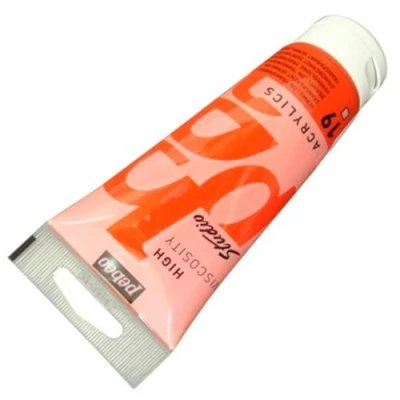 Imagen de Pébéo Acrílico Fine Studio Pintura acrílica Bermellón Transparente 100 ml