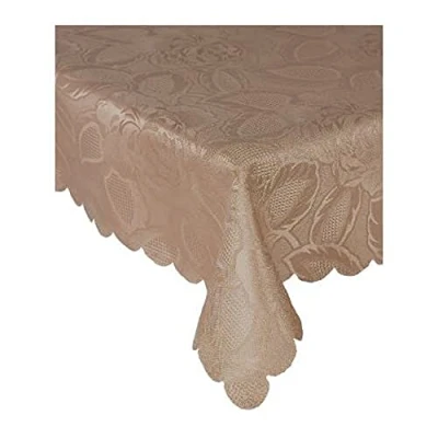 Imagen de Emma Barclay Damask Rose Mantel Jacquard en café, 70 x 108 cm (178 274 cm)