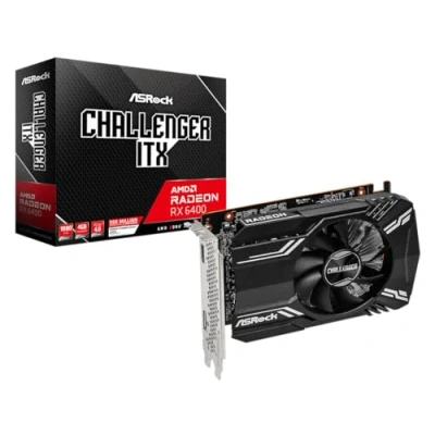 Imagen de ASROCK RX6400 CLI 4G AMD Radeon RX 6400 4 GB GDDR6