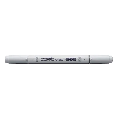 Imagen de COPIC Ciao Marcador Gráfico de Doble Punta, Gris (Cool Gray 2), 1.4 ml