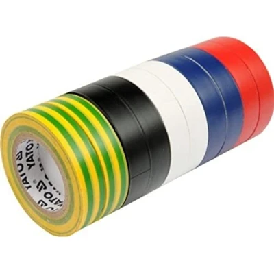 Imagen de YATO YT 8173 Cinta adhesiva 19 amarillo/verde, negro, blanco, Azul, Rojo 20