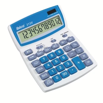 Imagen de Ibico Rexel 212X Calculadora de sobremesa con pantalla LCD 12 dígitos