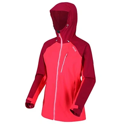 Imagen de Regatta Chaqueta técnica Birchdale, impermeable, con capucha oculta y bolsillos cremallera