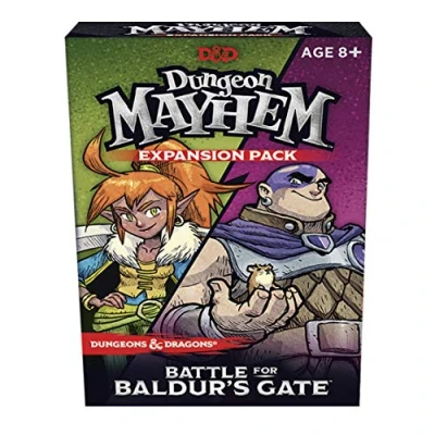 Imagen de Wizards of the Coast Expansión del Juego de Cartas Dungeon Mayhem: Battle for Baldur&#039;s Gate. Dragones y Mazmorras. Versión inglés