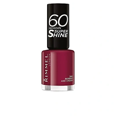 Imagen de Rimmel London 60 Seconds Super Shine Esmalte de uñas 340 Berries and Cream 8 ml