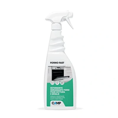 Imagen de Camp HORNO FAST, Detergente Limpiador Spray Desengrasante,Descarbonizante, Específico para Horno, Parrilla, Barbacoa y todos los Sistemas de Cocción, 750ml