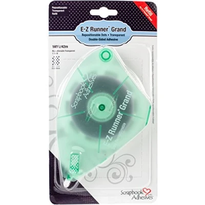 Imagen de Scrapbook Adhesives By 3L E Z Runner Grand Refill Dots Repositionable, Clear, 42M