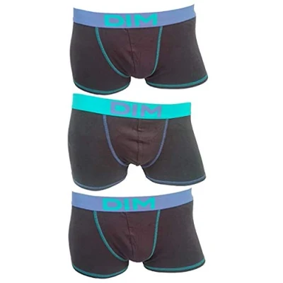 Imagen de DIM Mix &amp; Colors Boxer x3, Noir (Pack de 3) para Hombre. (L)