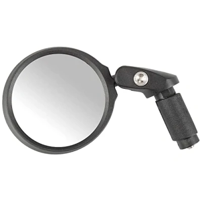 Imagen de M Wave Espía Espacio, Espejo De Bicicleta 3D Antirreflectante Y Resistente A Las Explosiones Unisex, Negro (Black), Valor No Encontrado