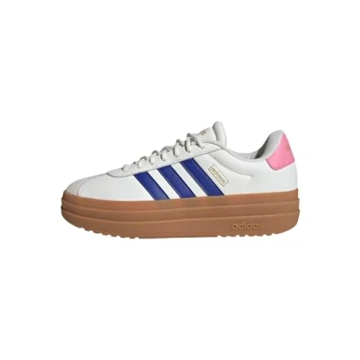 Imagen de adidas VL Court Bold Shoes, Zapatos Mujer, Core White Semi Lucid Blue Bliss Pink, 42 2/3 EU