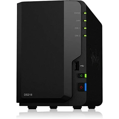 Imagen de Synology DS218 NAS 8To (2X 4To) WD Red