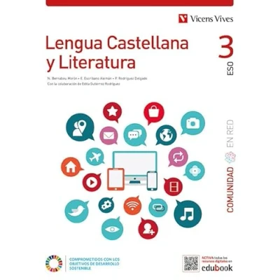 Imagen de LENGUA CASTELLANA Y LITERATUR 3 COMBINADO (CER) 9788468284880 (COMUNIDAD EN RED)