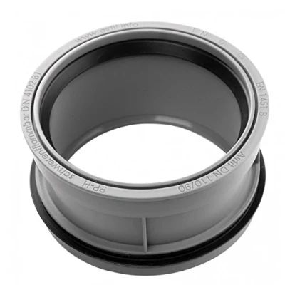 Imagen de Airfit Reductor interior de aguas residuales a PP f HT/KG tubería konz DN 110x90 11090IR, gris