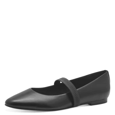 Imagen de MARCO TOZZI Damen Ballerinas 2 22119 44, Zapatos Tipo Ballet Mujer, Negro, 39 EU
