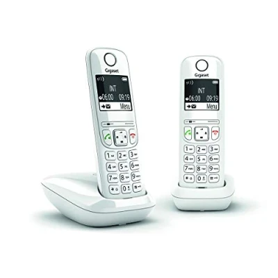 Imagen de Gigaset teléfono inalámbrico dúo dect blanco as690duow