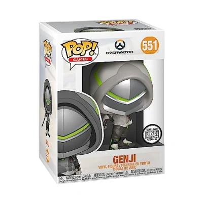 Imagen de Funko Pop! Overwatch Genji Brier 2 Figura de Vinilo Coleccionable Idea Regalo Mercancia Oficial Juguetes para Niños y Adultos Video Games Fans Muñeco Coleccionistas Exposición