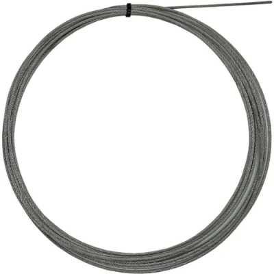 Imagen de Cable metálico 10m Acero inoxidable V4A 316 1mm 7x7 Cuerdas para sistemas de espaldera
