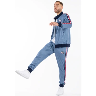 Imagen de Lonsdale Gairsay SET Chándal, Hombre, Talla: 3XL, Blue denim