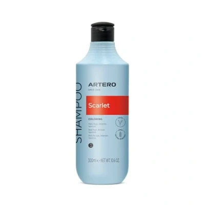 Imagen de Champú ARTERO Scarlet para Perros Intensificador de Color Natural Pelajes Rojos, Marrones y Chocolate Brillo Duradero, Hidratación Profunda Fórmula Suave con Pigmentos Naturales 300 ml
