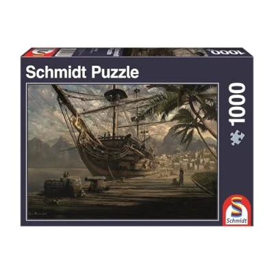 Imagen de Schmidt Juego de 100 Piezas con Pegatinas Purpurina, Puzzle Infantil, diseño Princesas Hadas, Multicolor (56329)