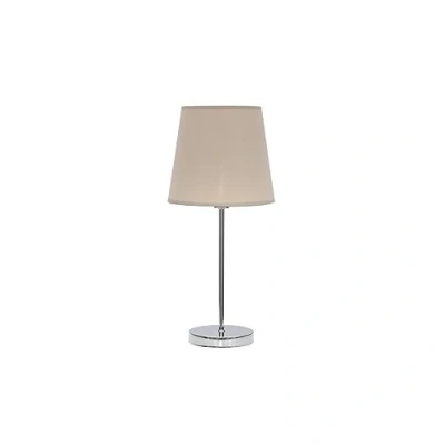 Imagen de FABRILAMP Lampara Sobremesa Maldivas 1xe14 Cromo/piedra 20d