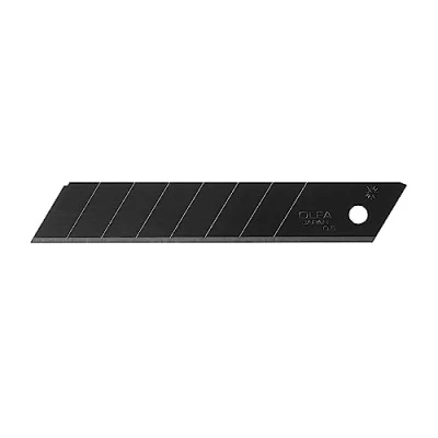 Imagen de Olfa 115303 Cuchilla cutter troceable Excel Black 100x18mm, Negro, Set de 50 Piezas